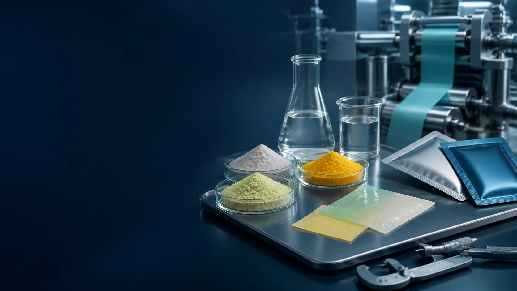 Energy ingredient inspired powders clear solutions and oral film prototypes