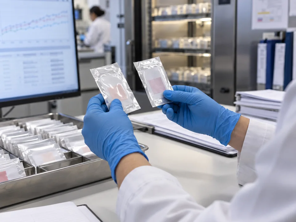 Lifecycle quality review of retained oral film samples