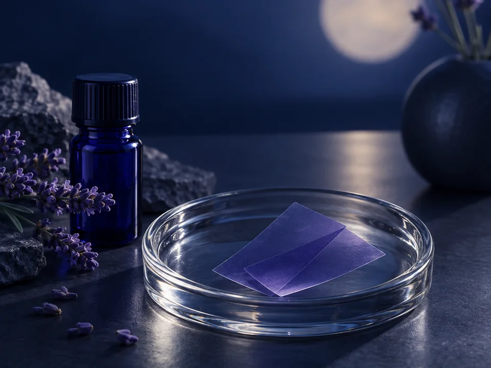 Indigo sleep-support oral film concept