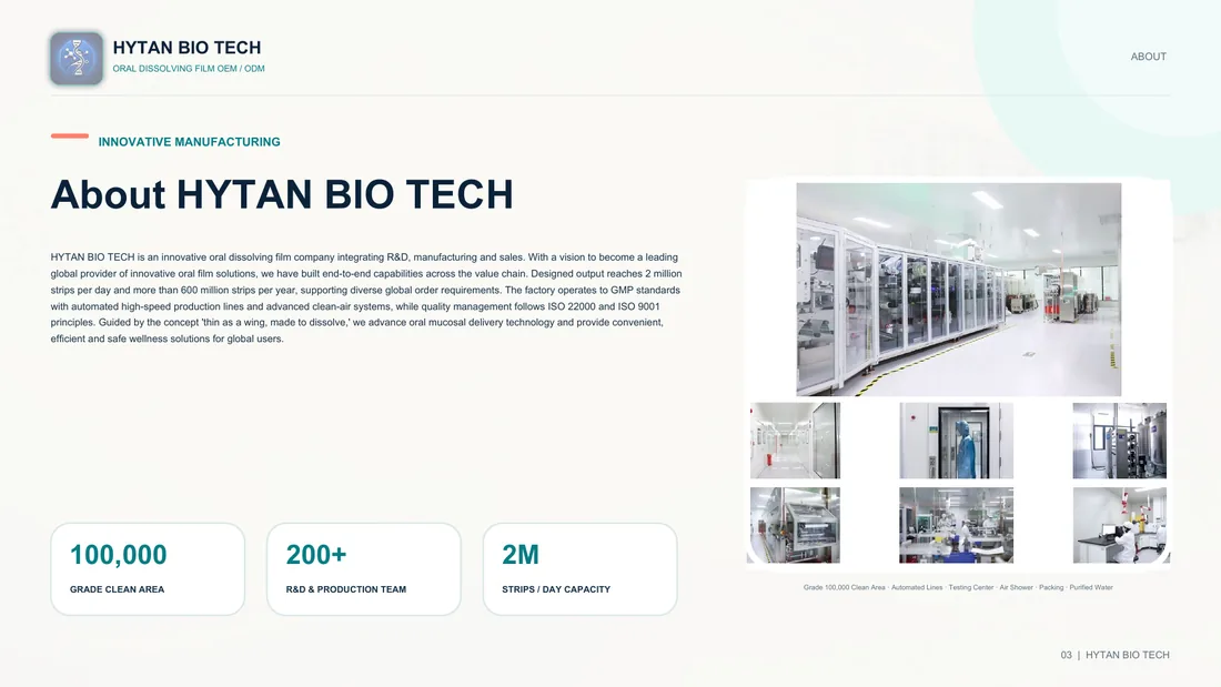 HYTAN Bio Tech company profile preview